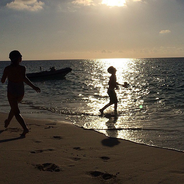 Finn Burns enjoyed the "golden hour" while on Spring break at the beach.
Source: Instagram user cturlington
Finn Burns enjoyed the "golden hour" while on Spring break at the beach.
Source: Instagram user cturlington