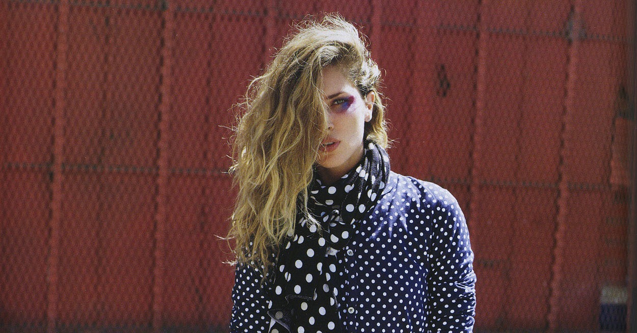 Erin Wasson Takes Comme des Garcons for H&M Out For a Spin Erin Wasson Takes Comme des Garcons for H&M Out For a Spin