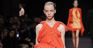 Ann Demeulemeester Finds a Little Glam for her Spring 2009 Girl Ann Demeulemeester Finds a Little Glam for her Spring 2009 Girl