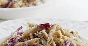 Fast & Easy Dinner: Penne with Roasted Chicken & Radicchio Fast & Easy Dinner: Penne with Roasted Chicken & Radicchio