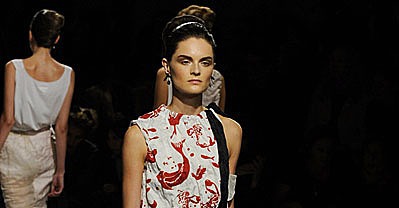 Miuccia Prada Goes Fishing for Crumpled Clothes Miuccia Prada Goes Fishing for Crumpled Clothes