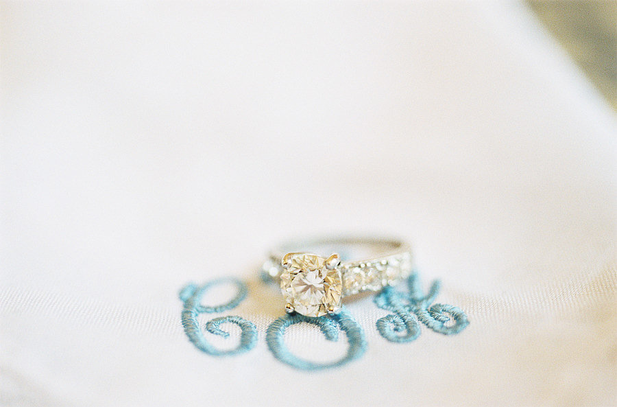 37. Ring on Monogrammed Hanky 37. Ring on Monogrammed Hanky