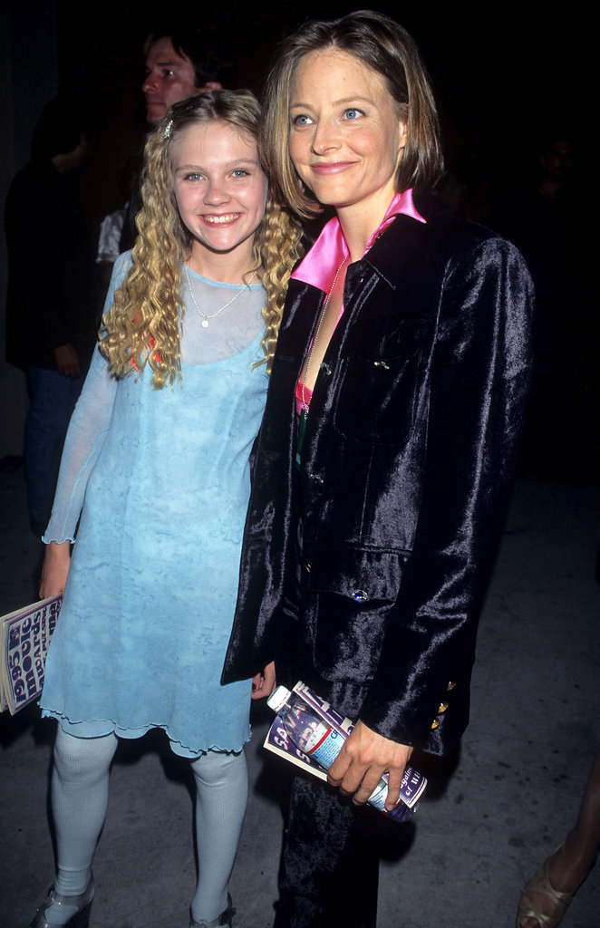 Kirsten Dunst donned some sky-blue tights. Kirsten Dunst donned some sky-blue tights.