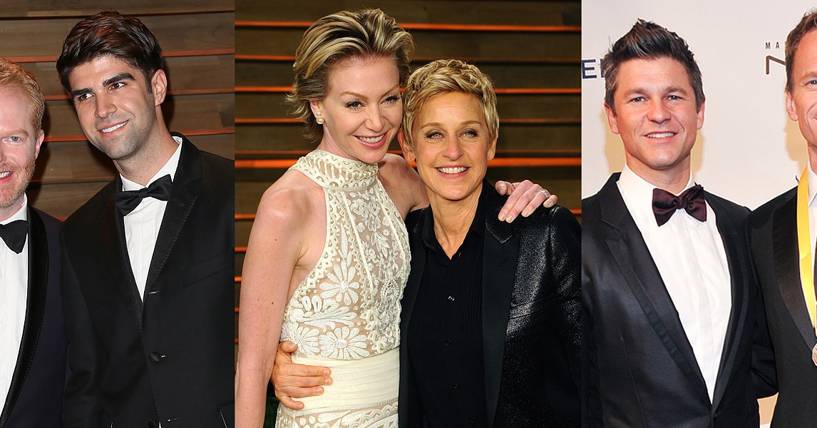 Famous Gay Couples Who Are Engaged Or Married Popsugar Celebrity