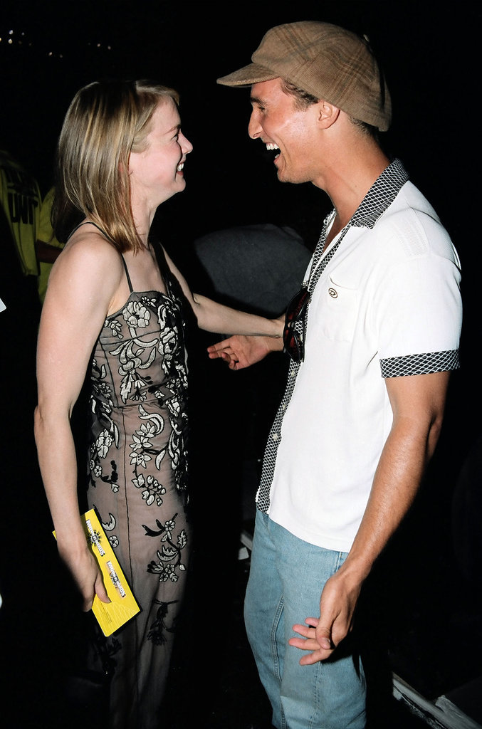 He also mingled with Renée Zellweger. He also mingled with Renée Zellweger.