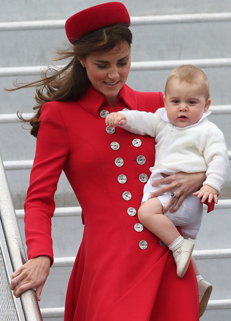 Prince George's First Royal Tour Begins!