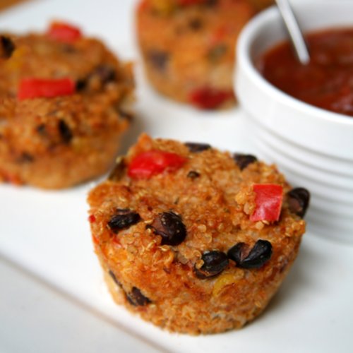 Mexican Quinoa and Bean Bites Mexican Quinoa and Bean Bites