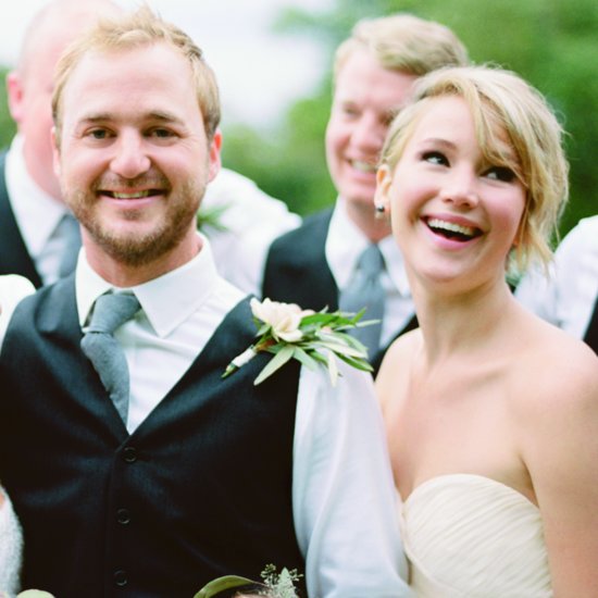 Jennifer Lawrence as a Bridesmaid in Her Brother's Wedding Jennifer Lawrence as a Bridesmaid in Her Brother's Wedding