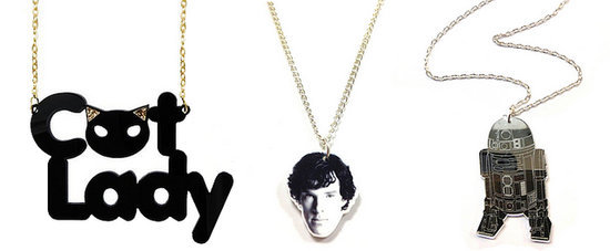 Geeky Laser-Cut Necklaces You'll Fall For Geeky Laser-Cut Necklaces You'll Fall For