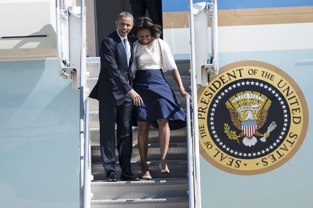 The Obamas Are on the Move to Mark History The Obamas Are on the Move to Mark History