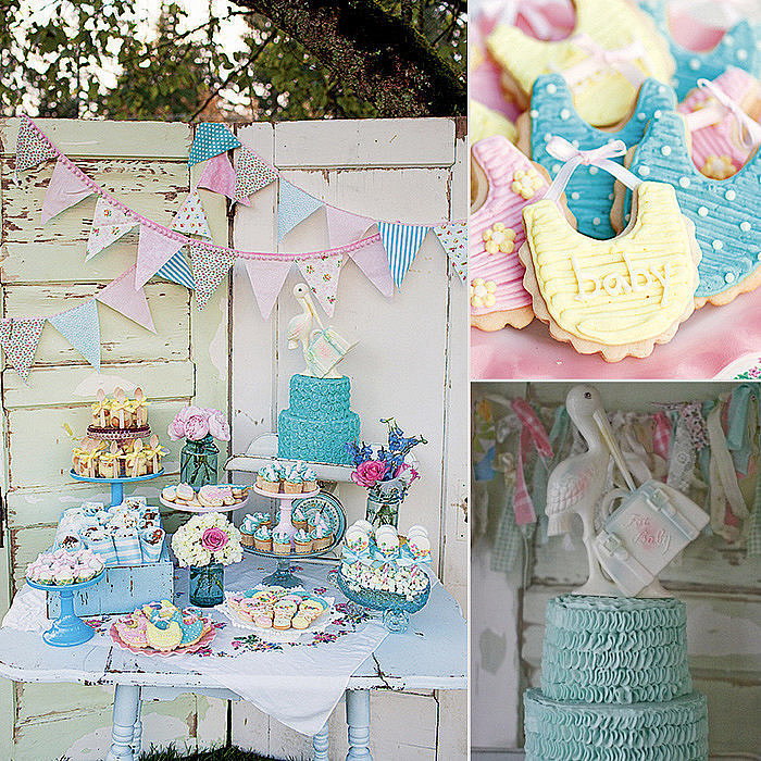 A Vintage Baby Shower A Vintage Baby Shower