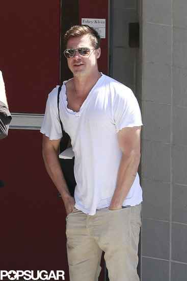 This Is How Brad Pitt Reacts to Getting a Parking Ticket This Is How Brad Pitt Reacts to Getting a Parking Ticket