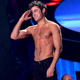 Zac Efron Shirtless at the MTV Movie Awards 2014 Zac Efron Shirtless at the MTV Movie Awards 2014