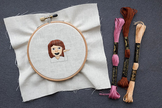 Try This Emoji Embroidery DIY, Because We Say Sew Try This Emoji Embroidery DIY, Because We Say Sew