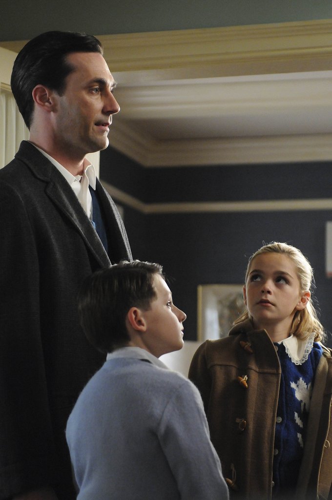 As Betty's parenting skills continue to wane, Don is forced to become more present in his kids' lives.
As Betty's parenting skills continue to wane, Don is forced to become more present in his kids' lives.