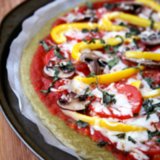 Quinoa Pizza Crust | Gluten-Free and Vegan Quinoa Pizza Crust | Gluten-Free and Vegan