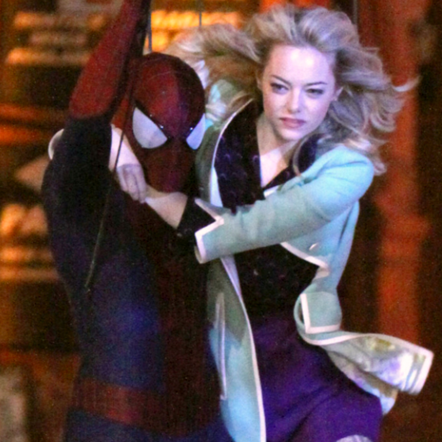 Emma Stone Helped Pick Out Her Spider-Man Costumes!