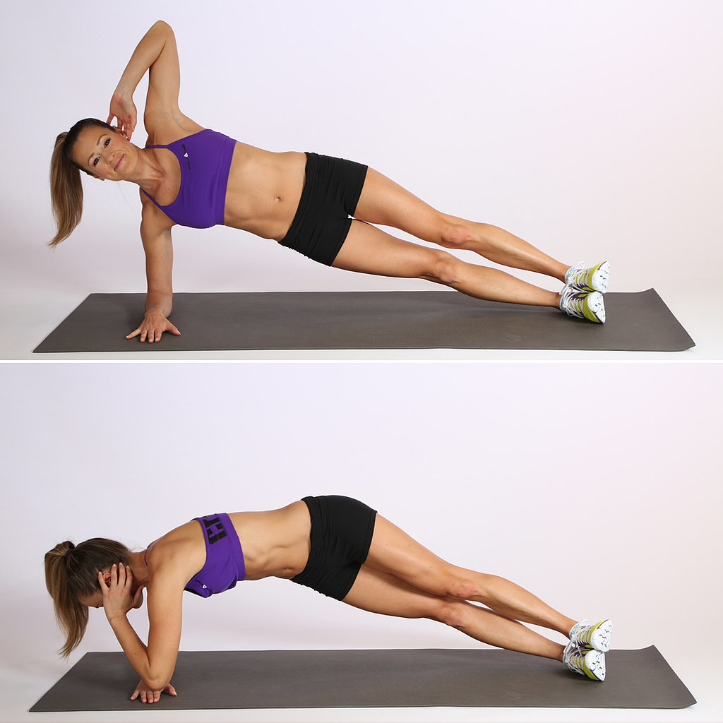 Circuit One: Elbow Plank With Twist Circuit One: Elbow Plank With Twist