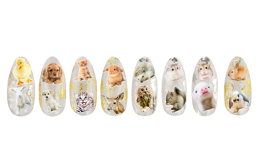 House of Holland For Elegant Touch Kitty Kitsch Nails House of Holland For Elegant Touch Kitty Kitsch Nails