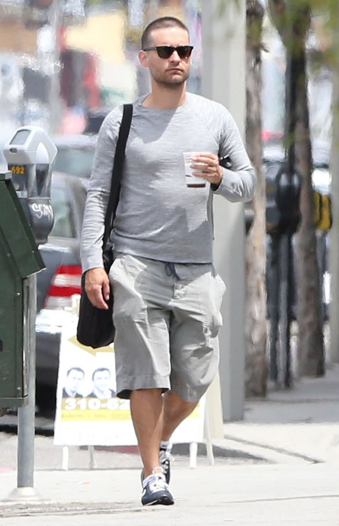 Tobey Maguire Has a Whole New Look Tobey Maguire Has a Whole New Look