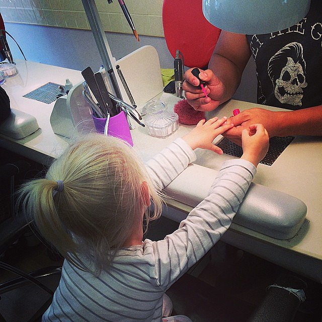 She Loves Getting Her Nails Done She Loves Getting Her Nails Done