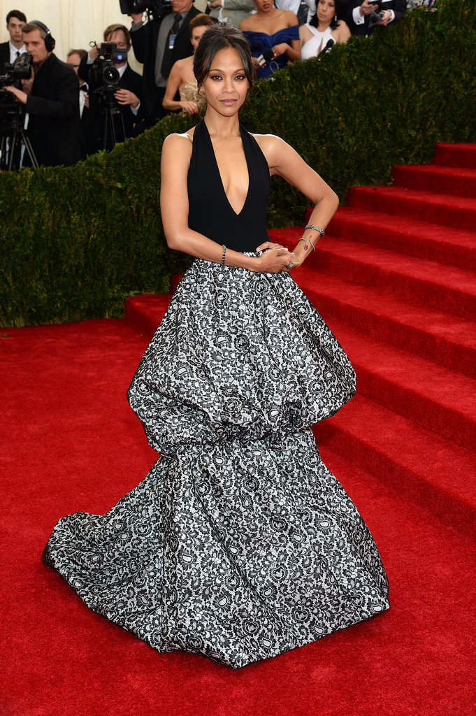 Zoe Saldana at the Costume Institute Ball Zoe Saldana at the Costume Institute Ball