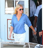 Gwyneth Paltrow Can't Stop Smiling as Her New Venture Comes to a Close