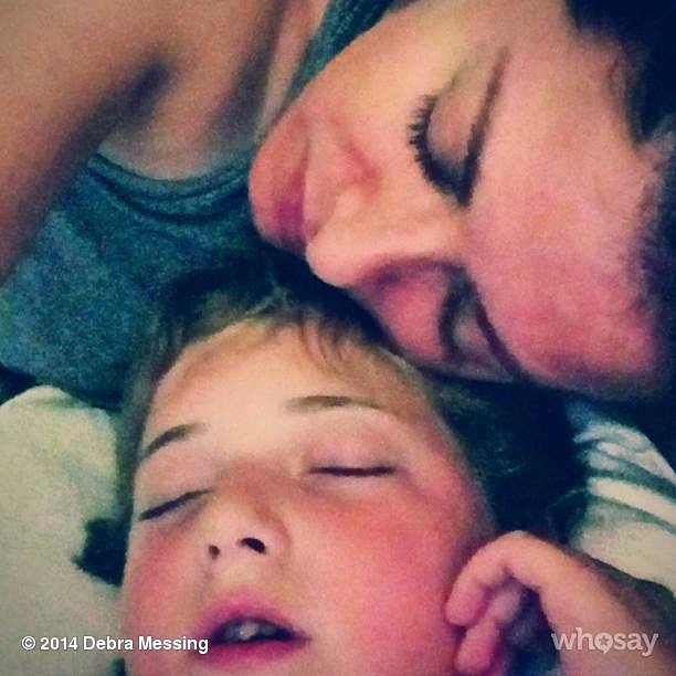 Mother's Day was filled with sleep snuggles for Debra Messing and Roman Zelman.
Source: Instagram user therealdebramessing
Mother's Day was filled with sleep snuggles for Debra Messing and Roman Zelman.
Source: Instagram user therealdebramessing