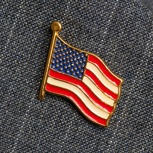 American Flag Pin