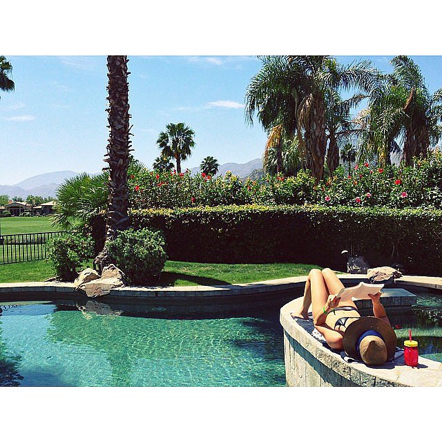 Glitterandgrace shared this pic of poolside reading.
Glitterandgrace shared this pic of poolside reading.