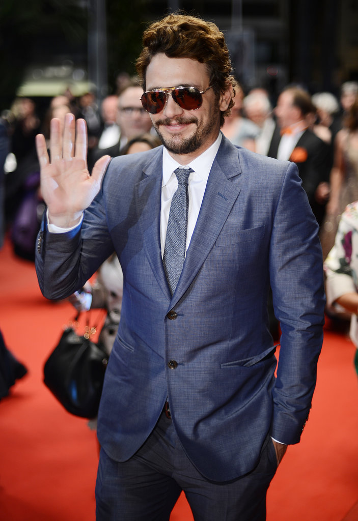James Franco kept his shades on for the evening premiere of Borgman in 2013.
James Franco kept his shades on for the evening premiere of Borgman in 2013.