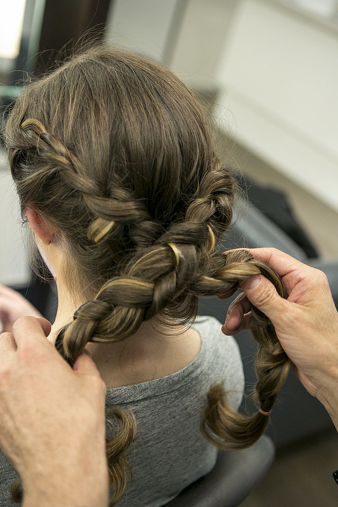 Step Three: Braided Chignon For Brunch Step Three: Braided Chignon For Brunch