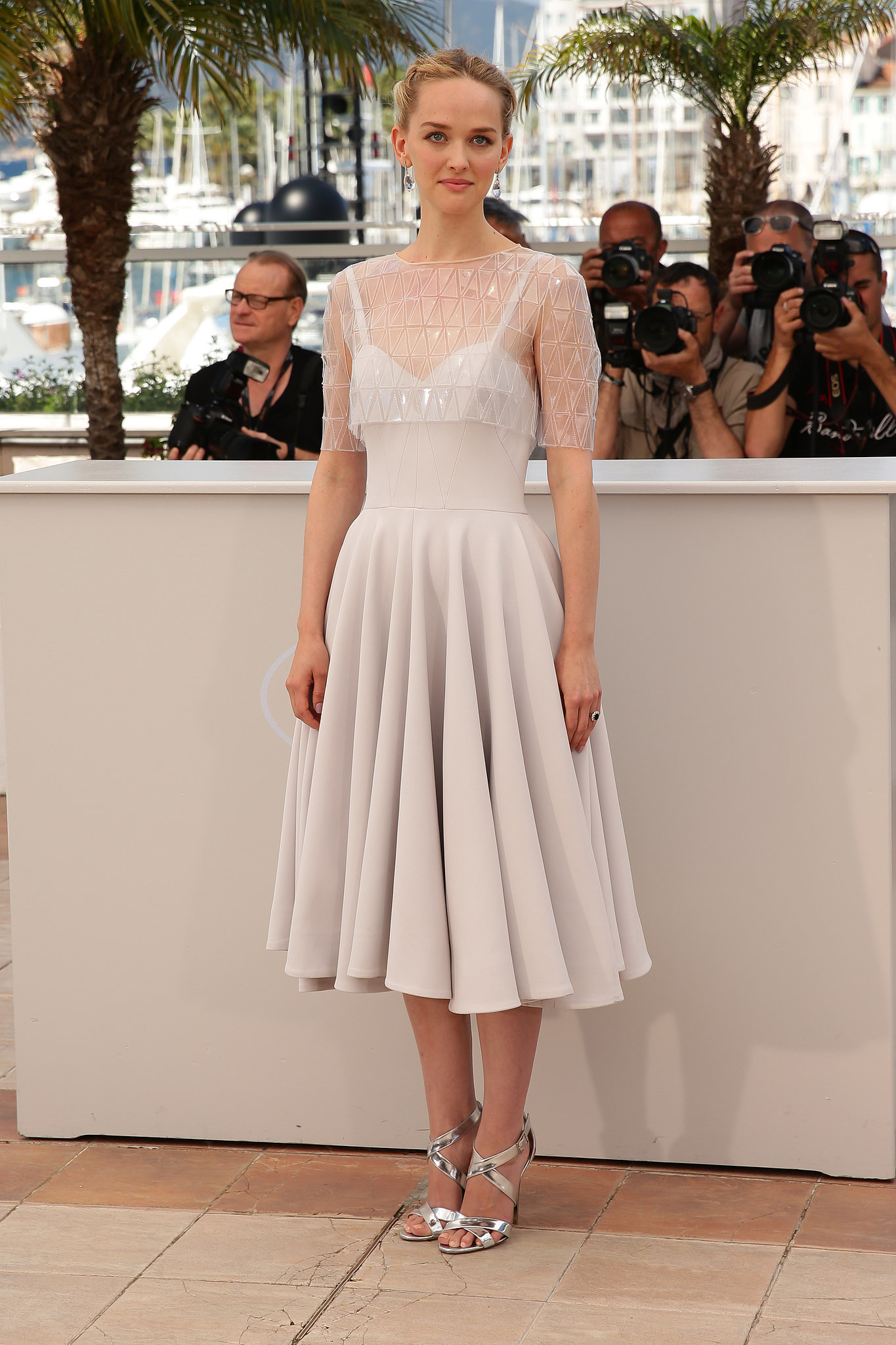 Jess Weixler at a The Disappearance of Eleanor Rigby Photocall