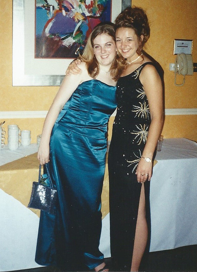 "I left my UK high school when proms were still an exotic American tradition we only knew from Sweet Valley High books and Freddie Prinze Jr. films, so we had a Leaver's Meal instead, which was basically the same without the limos, corsages, and dates. I made my own outfit using a wedding dress pattern from one of my mom's magazines. Everything was teal, right down to my eye makeup. While I'm still proud of being able to sew in 15 individual pieces of boning into a corset top at 17, I really wish I'd known how unflattering cheap satin is!"
— Gemma Cartwright, POPSUGAR UK fashion and beauty editor
"I left my UK high school when proms were still an exotic American tradition we only knew from Sweet Valley High books and Freddie Prinze Jr. films, so we had a Leaver's Meal instead, which was basically the same without the limos, corsages, and dates. I made my own outfit using a wedding dress pattern from one of my mom's magazines. Everything was teal, right down to my eye makeup. While I'm still proud of being able to sew in 15 individual pieces of boning into a corset top at 17, I really wish I'd known how unflattering cheap satin is!"
— Gemma Cartwright, POPSUGAR UK fashion and beauty editor