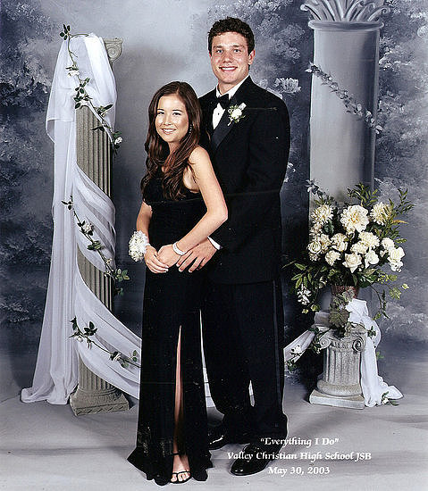 "In the in-between years, I always spent a lot on my dresses, but by senior year I was kind of over it. So this black dress was actually on super-sale at Nordstrom for, like, $50. It was totally different than anything I'd normally wear — jersey material, black, high slit, form-fitting, one-shoulder — but it was really comfortable and flattering, thanks to ruching in the midsection. I got more compliments on that cheap dress than all my other nicer ones!"
— Tara Block, Love & Sex associate editor
"In the in-between years, I always spent a lot on my dresses, but by senior year I was kind of over it. So this black dress was actually on super-sale at Nordstrom for, like, $50. It was totally different than anything I'd normally wear — jersey material, black, high slit, form-fitting, one-shoulder — but it was really comfortable and flattering, thanks to ruching in the midsection. I got more compliments on that cheap dress than all my other nicer ones!"
— Tara Block, Love & Sex associate editor