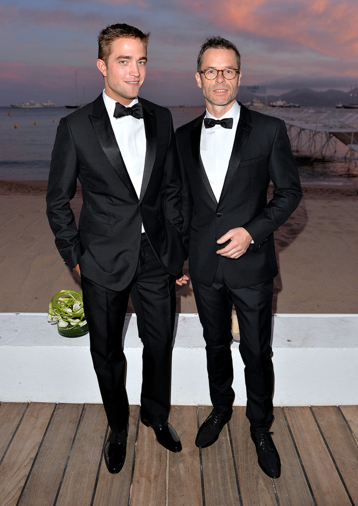 Robert Pattinson and Guy Pearce at the Rover Cocktail Party Robert Pattinson and Guy Pearce at the Rover Cocktail Party