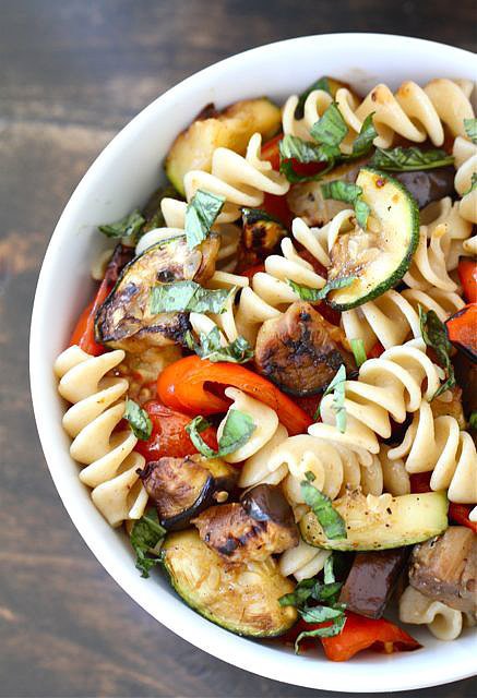 Grilled Ratatouille Pasta Salad Grilled Ratatouille Pasta Salad