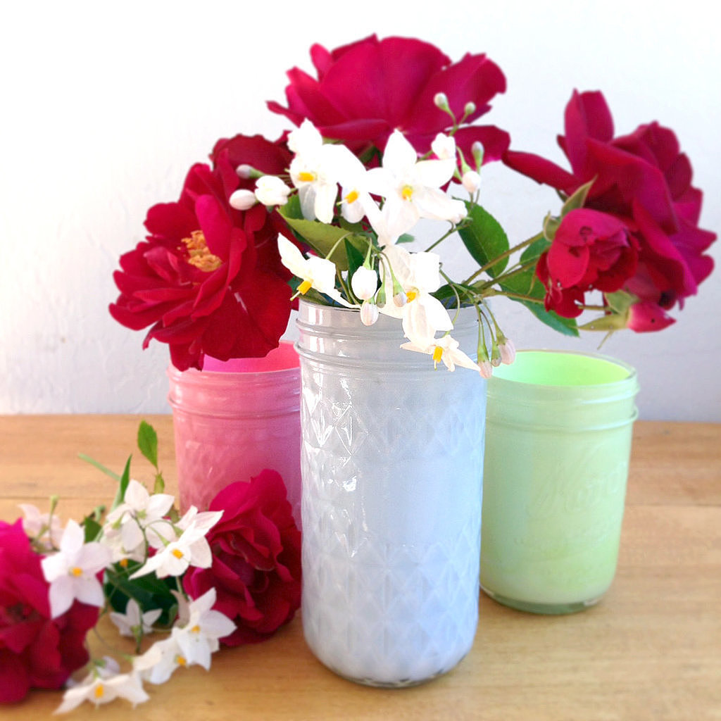 Painted Mason Jars Painted Mason Jars