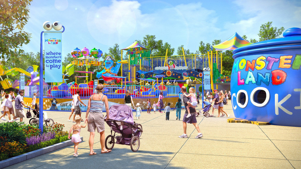 Cookie's Monster Land (Sesame Place, Langhorne, PA) Cookie's Monster Land (Sesame Place, Langhorne, PA)