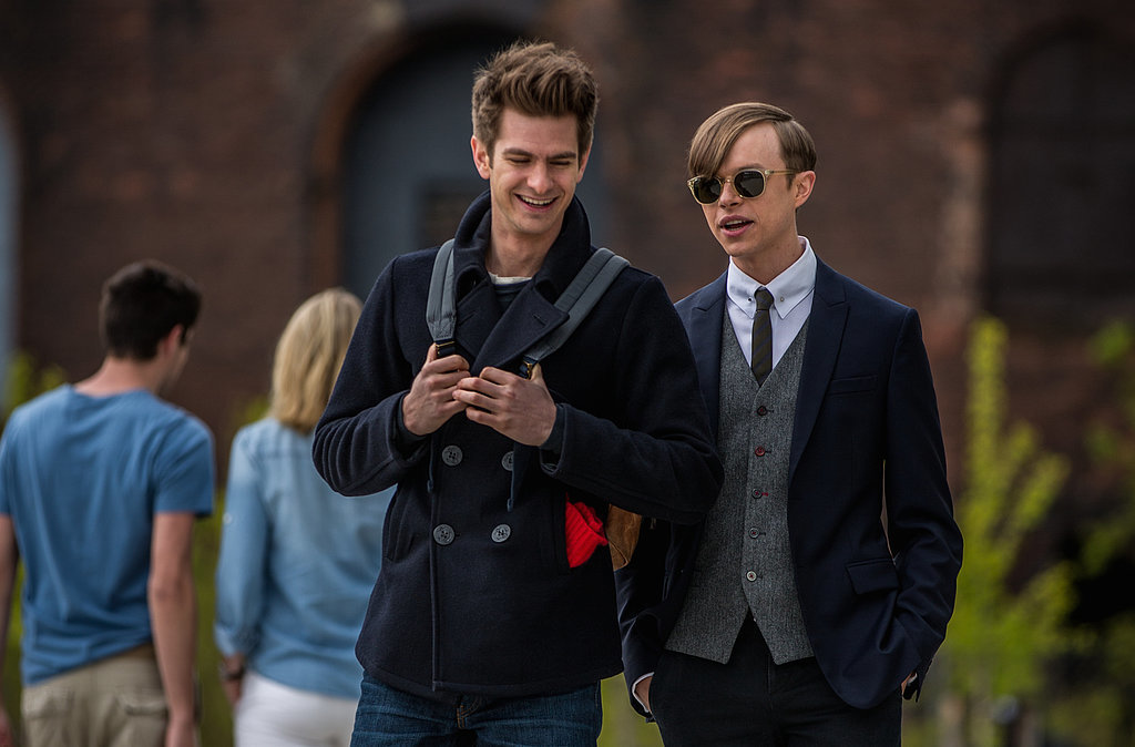 Andrew Garfield and Dane DeHaan in The Amazing Spider-Man 2 Andrew Garfield and Dane DeHaan in The Amazing Spider-Man 2