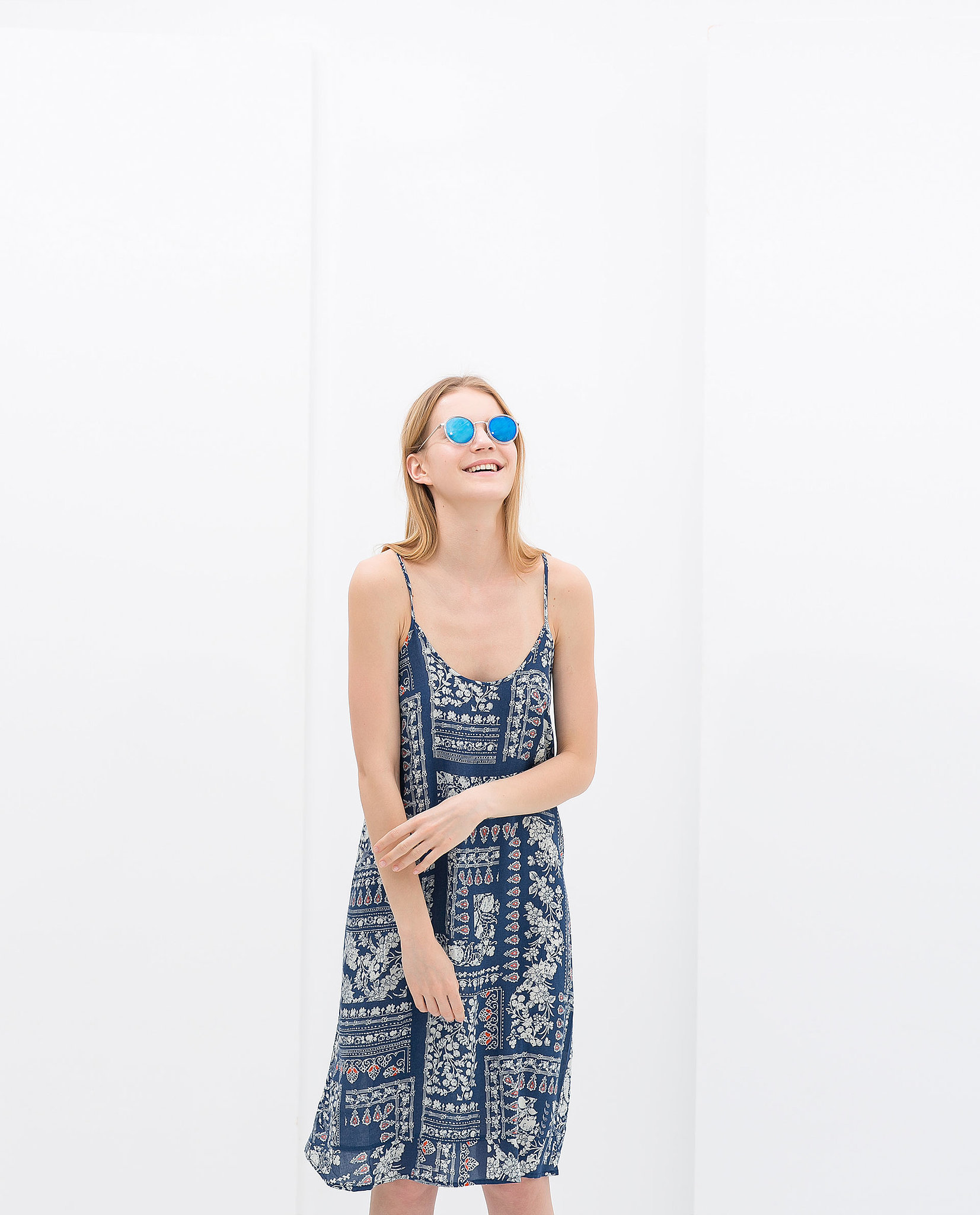 Zara's printed dress (40) might just be the ultimate Summer sundress.