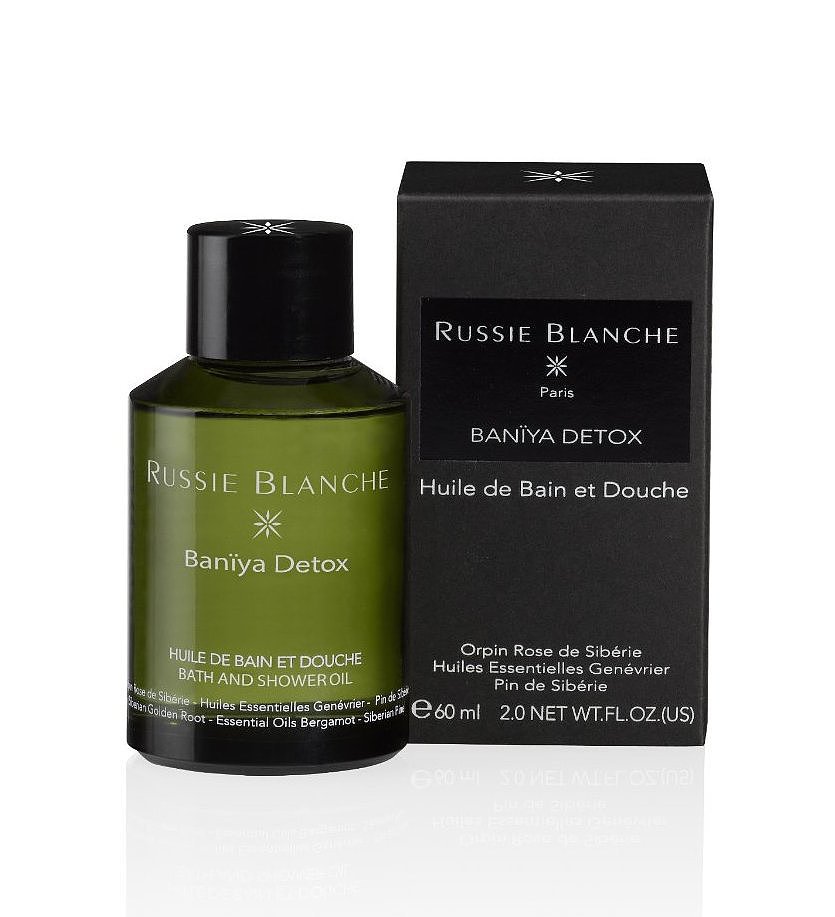 Russie Blanche Banya Detox Bath and Shower Oil Russie Blanche Banya Detox Bath and Shower Oil