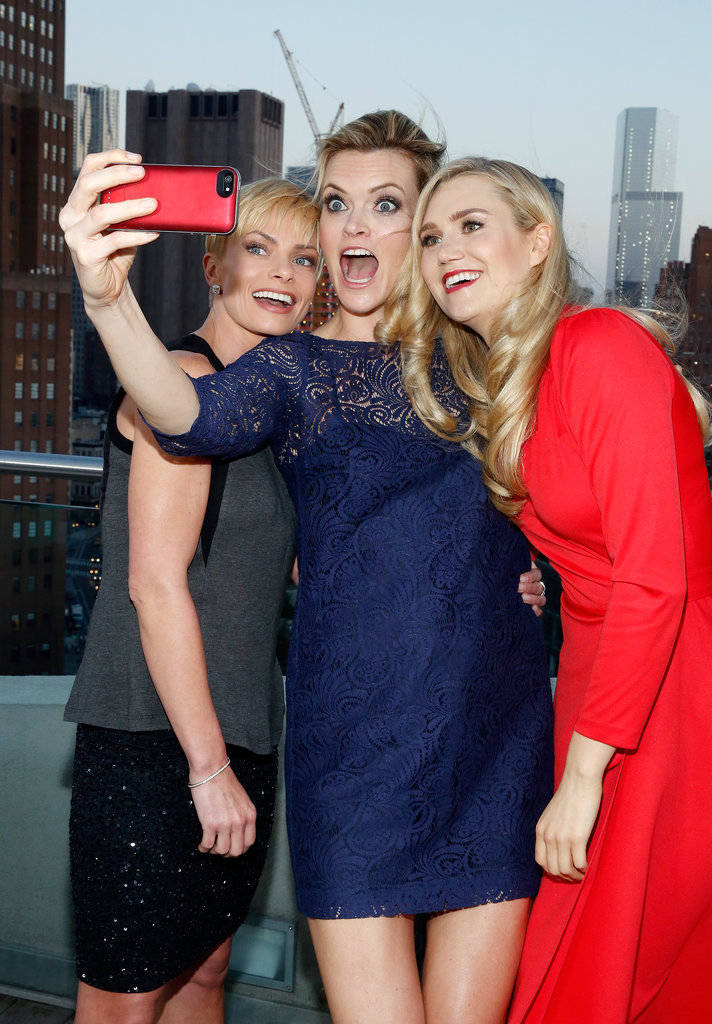 Jaime Pressly, Missi Pyle, and Nora Kirkpatrick took a silly selfie at the Jennifer Falls premiere in June 2014.
Jaime Pressly, Missi Pyle, and Nora Kirkpatrick took a silly selfie at the Jennifer Falls premiere in June 2014.