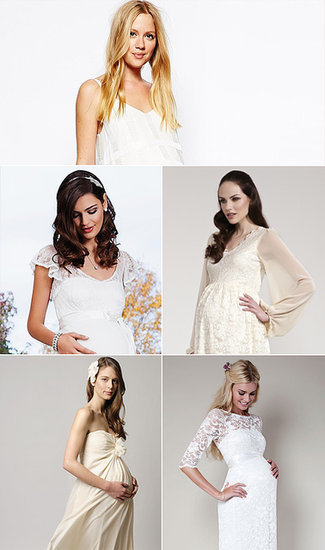 Here Comes the Bride . . . and Baby! 12 Wedding Dresses For Moms-to-Be Here Comes the Bride . . . and Baby! 12 Wedding Dresses For Moms-to-Be