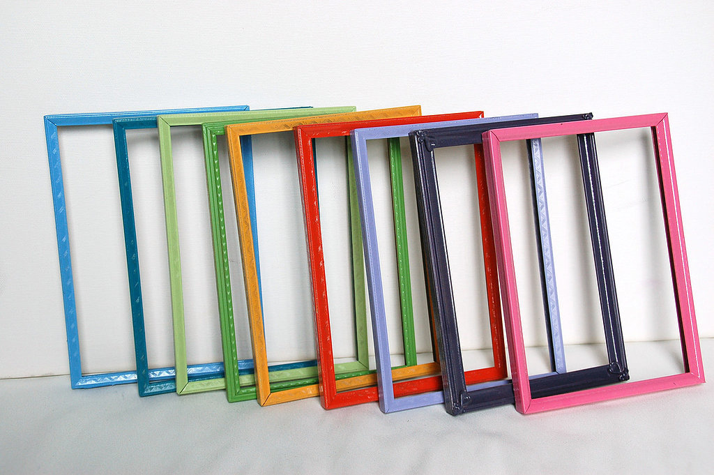 Colorful Frames For a Statement Wall Colorful Frames For a Statement Wall
