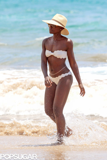 Lupita Nyong'o Shows Off Her Bikini Body in Maui! Lupita Nyong'o Shows Off Her Bikini Body in Maui!