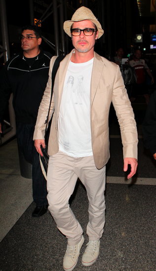 Did Brad Pitt's Kids Make Him This Adorable T-Shirt? Did Brad Pitt's Kids Make Him This Adorable T-Shirt?