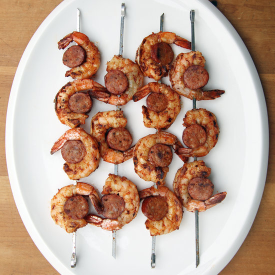 Spicy Shrimp and Chorizo Kebabs Spicy Shrimp and Chorizo Kebabs