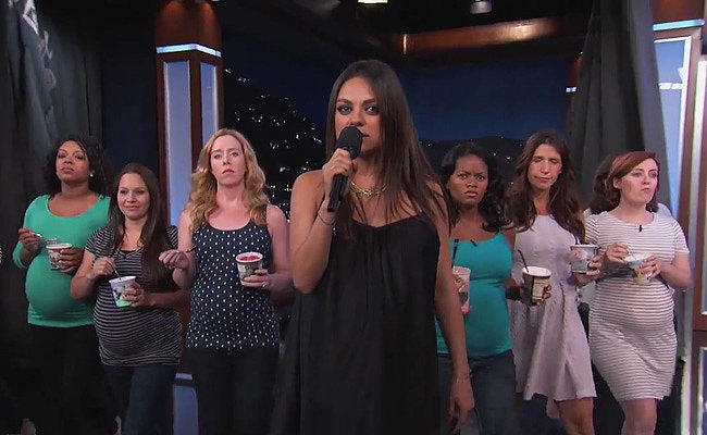 Watch: Mila Kunis's Warning to Dads-to-Be Is a Must-Watch Video Watch: Mila Kunis's Warning to Dads-to-Be Is a Must-Watch Video