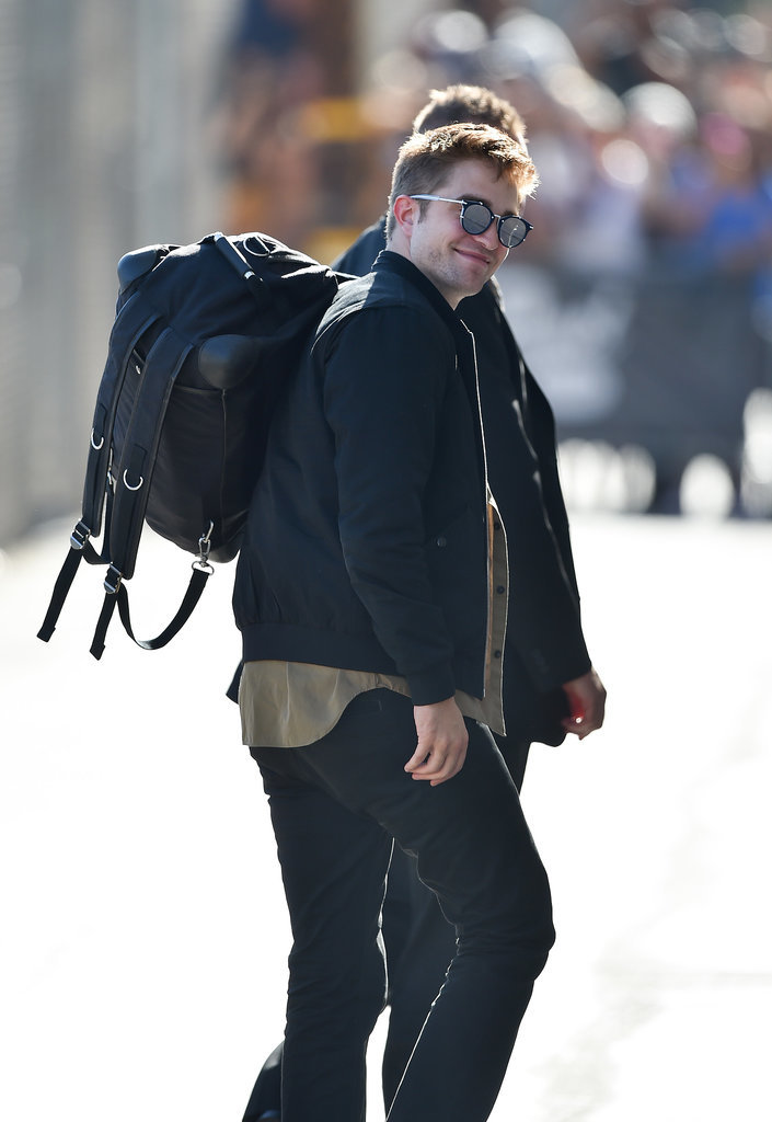 Robert Pattinson smiled while out in LA on Thursday ahead of his big premiere for The Rover that same night.
Robert Pattinson smiled while out in LA on Thursday ahead of his big premiere for The Rover that same night.